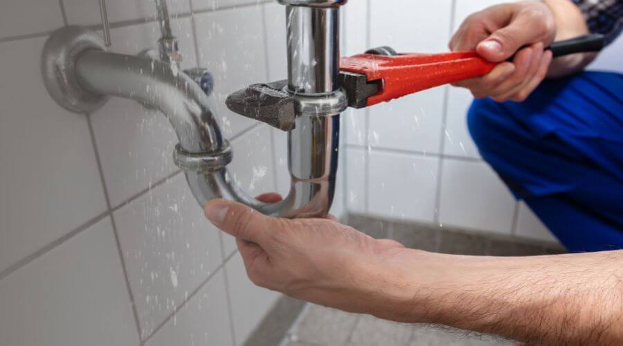 Indoor tankless water heater installation in Geraldine, MT